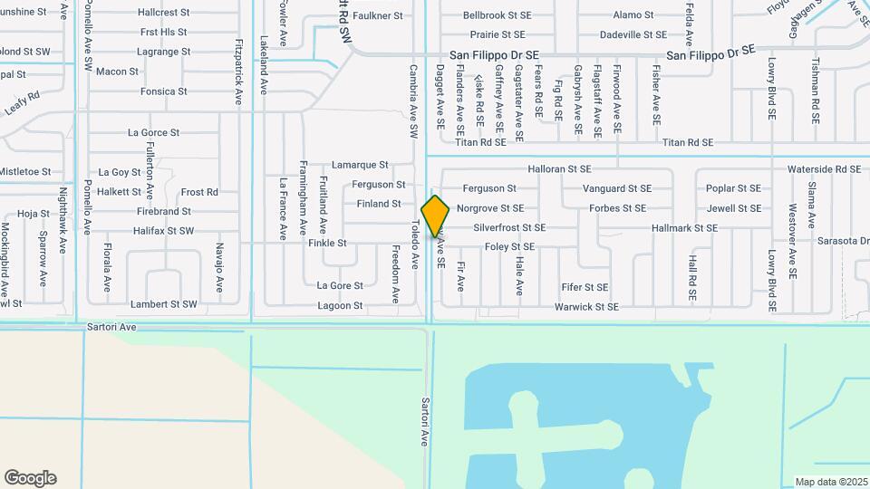 3198 Halsey Ave SE Map and Location Details