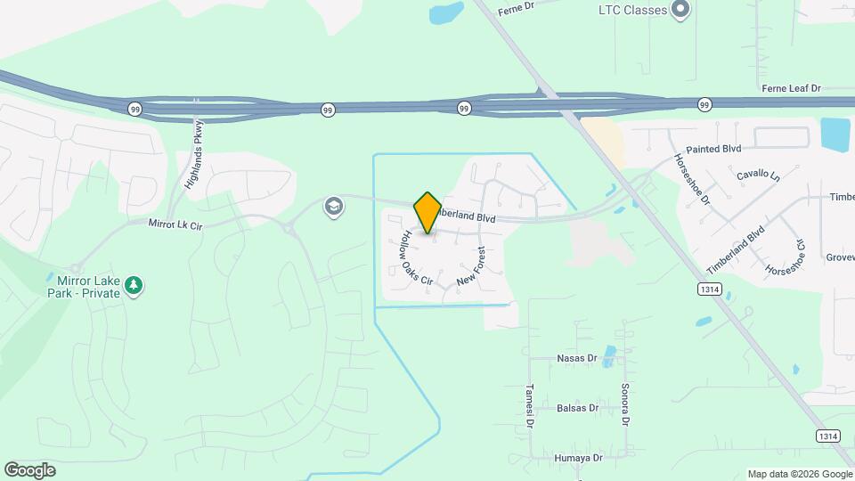 21892 Silver Oak Ct Map and Location Details