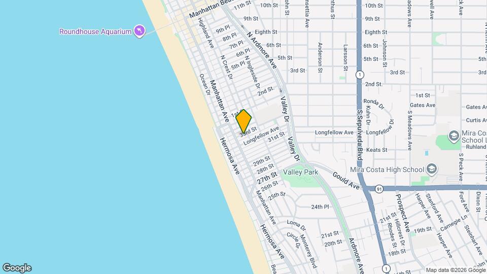 232 33rd St Map and Location Details