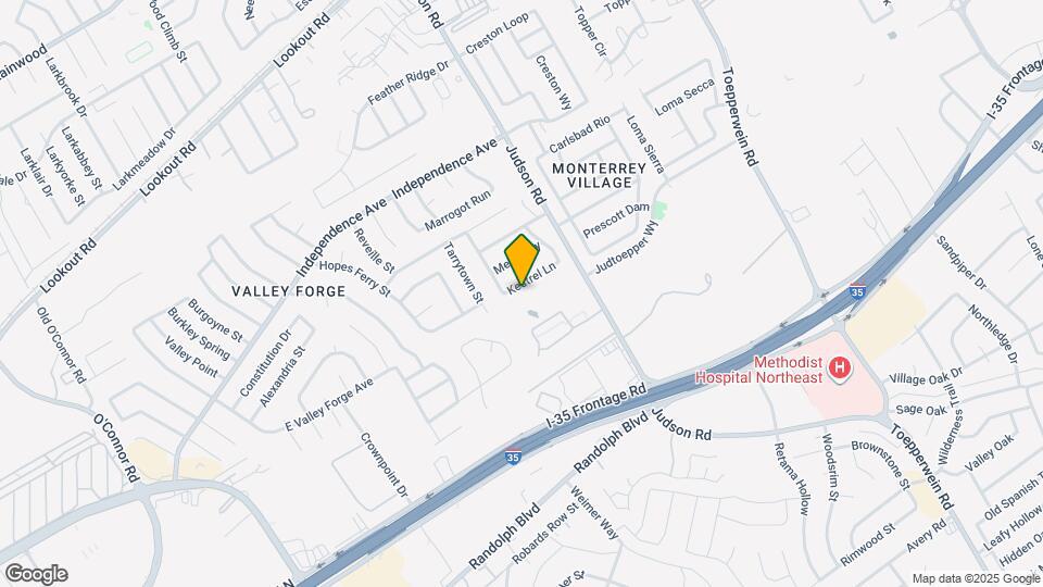 6422 Kestrel Ln Map and Location Details