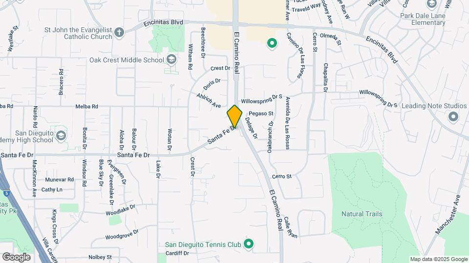 Encinitas Senior Living Map and Location Details