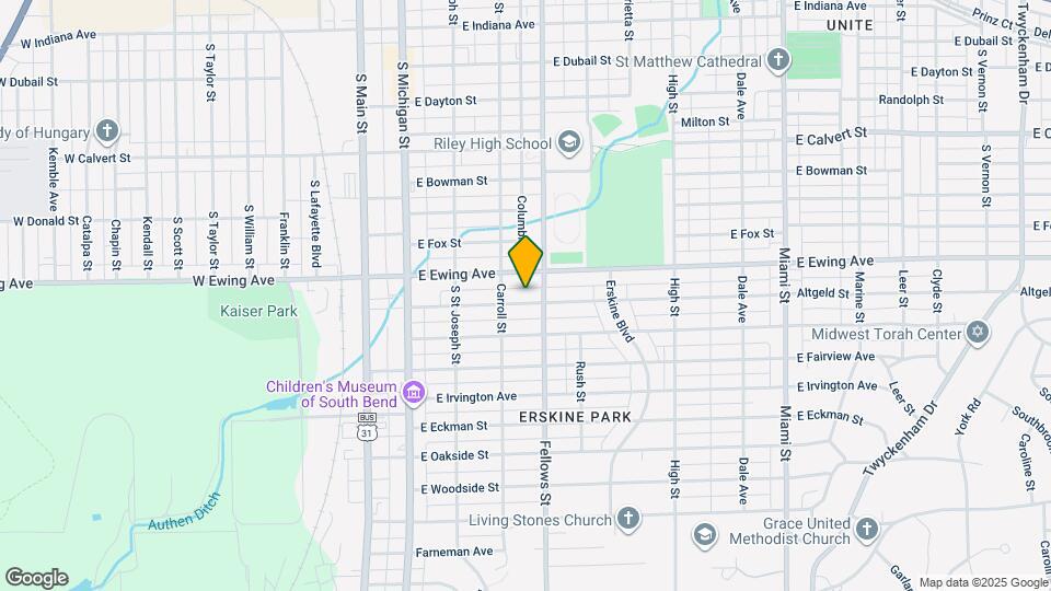 401 Altgeld St Map and Location Details