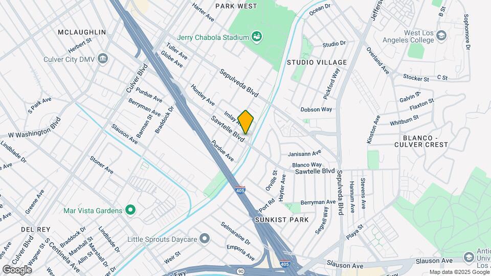 5042 Sawtelle Blvd Map and Location Details