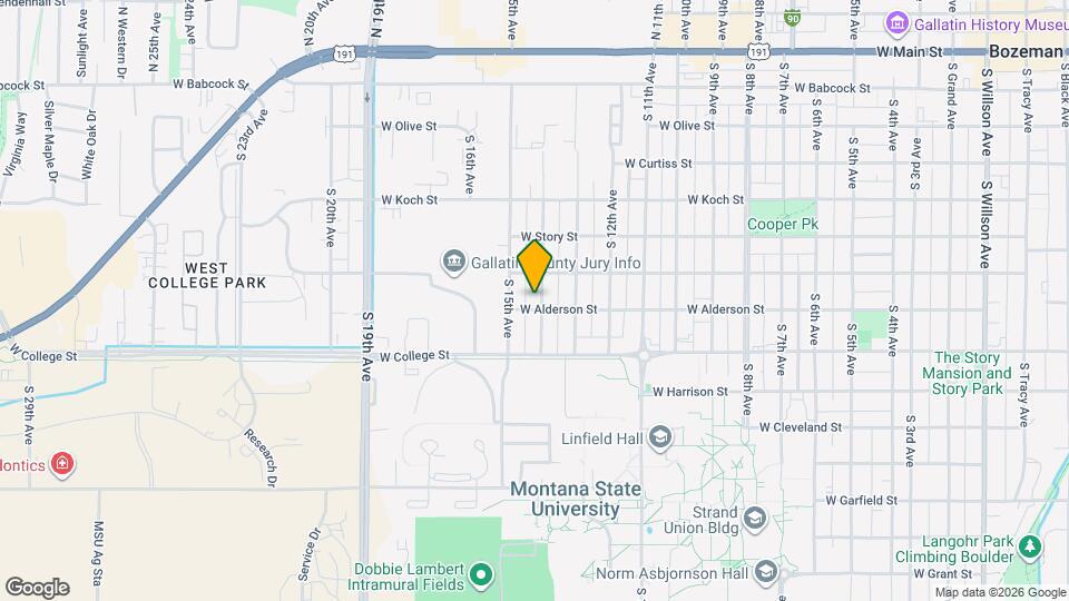 621 S 14th Ave Map and Location Details