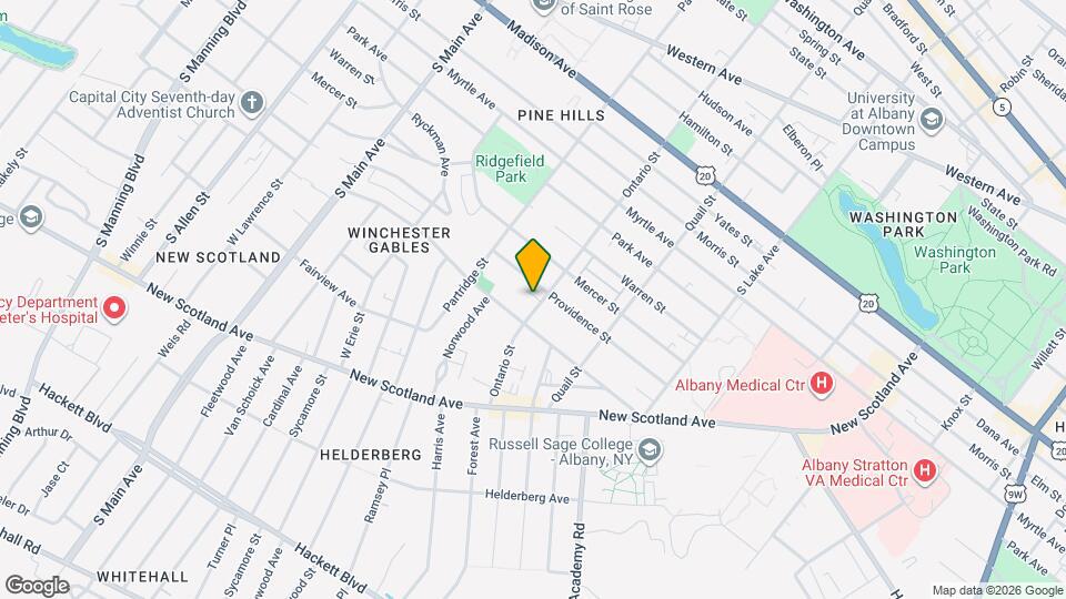 425 Ontario St, Unit 1 N Map and Location Details