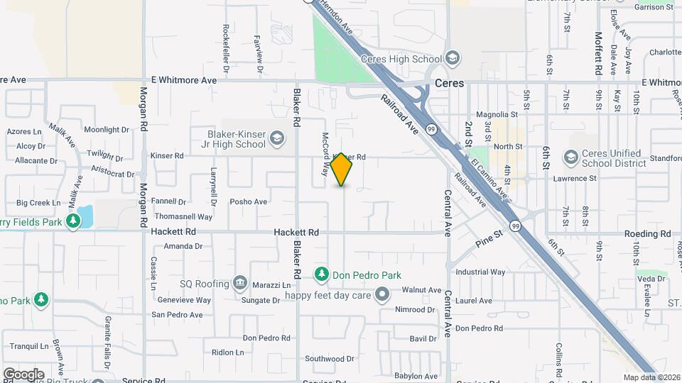 3021 Farris Ave Map and Location Details