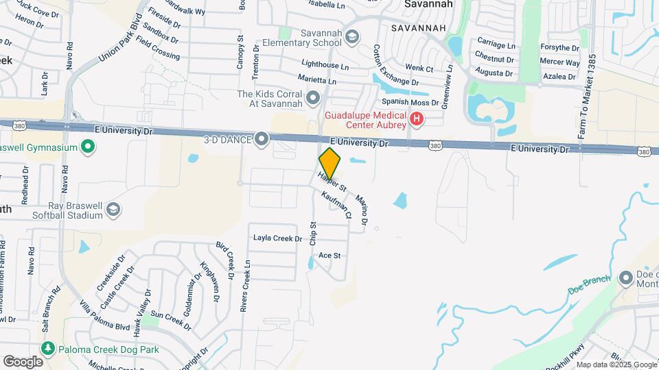 3408 Harper St Map and Location Details