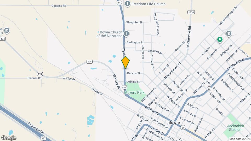 911 US-81 Map and Location Details