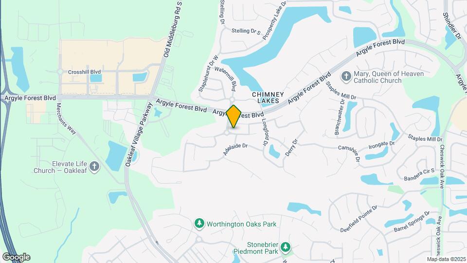 9461 Maidstone Mill Dr E Map and Location Details