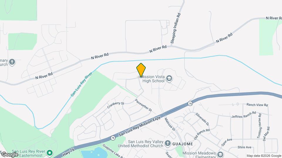 5564 Thoroughbred St Map and Location Details