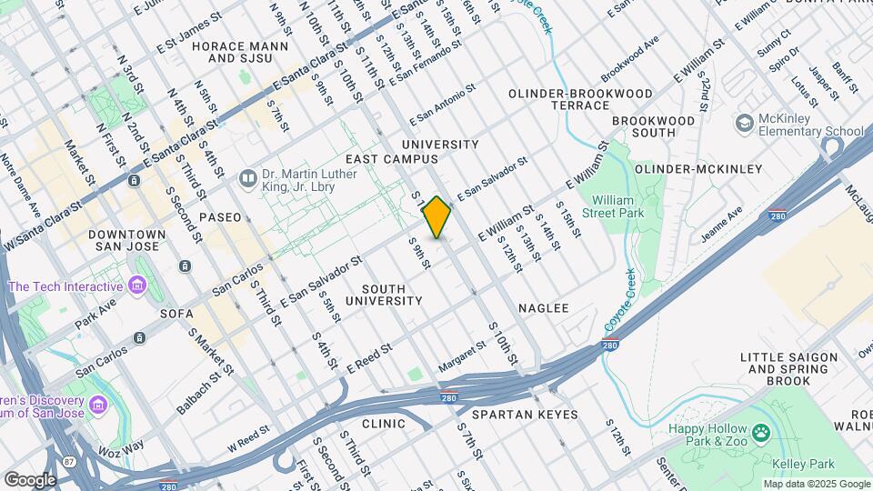 457 S 10th St Mapa y Detalles de la Ubicación