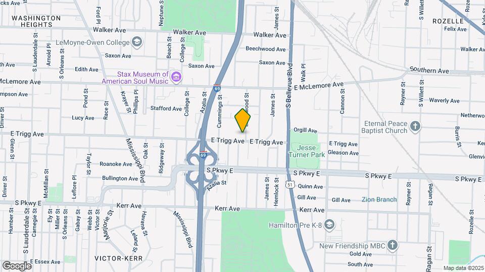 1267 Englewood St Map and Location Details