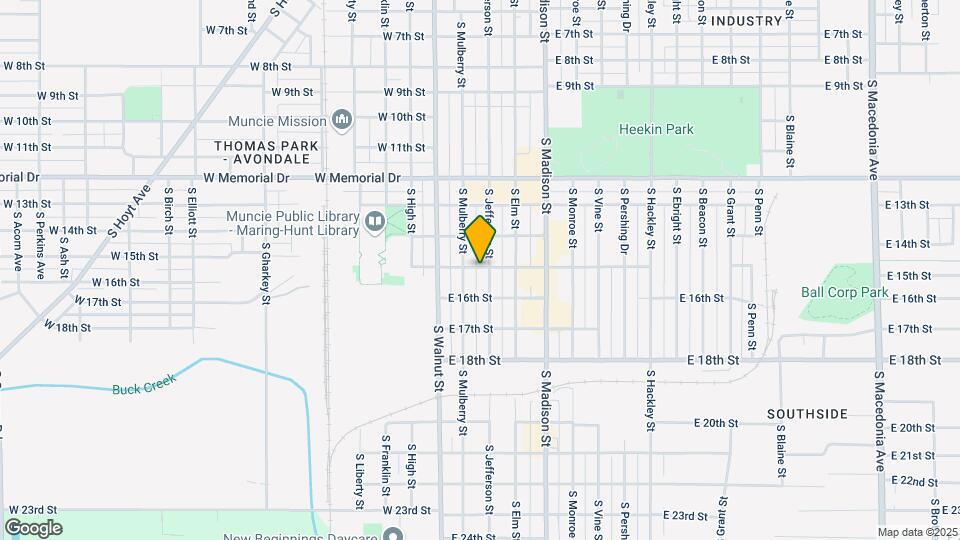 219 E 15th St Map and Location Details