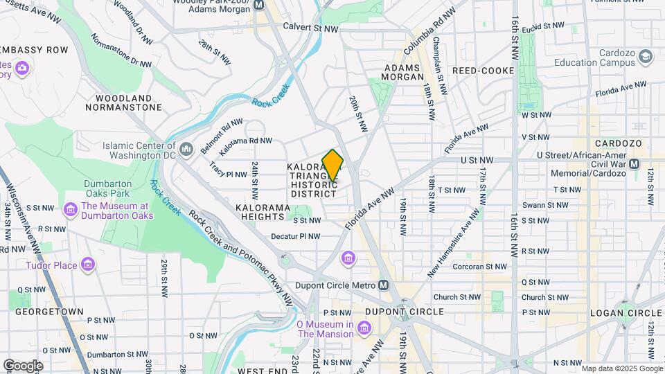 2127 Leroy Pl NW Map and Location Details