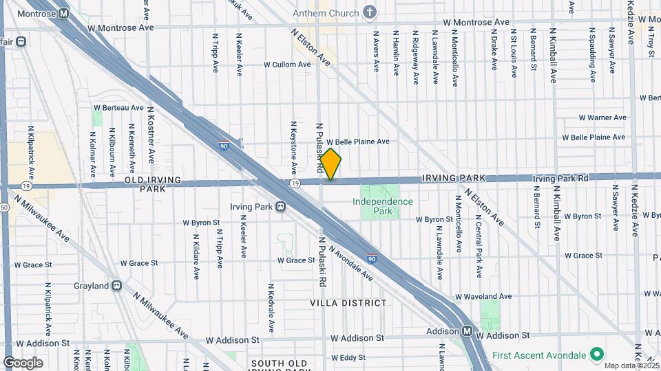 3947 W Irving Park Rd, Unit 206 Map and Location Details