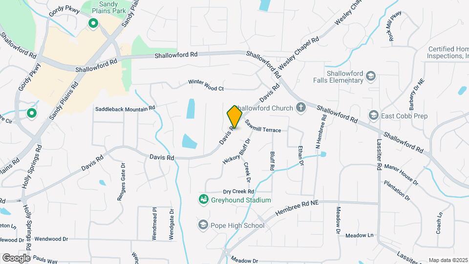 3456 Davis Rd Map and Location Details