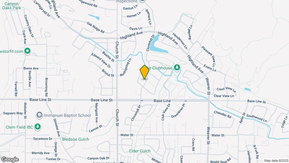7184 Cloverhill Dr Map and Location Details