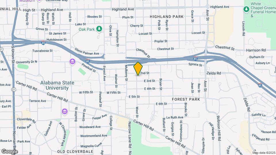 1615 West St Map and Location Details