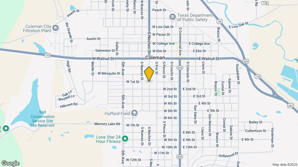 803 S Neches St Map and Location Details
