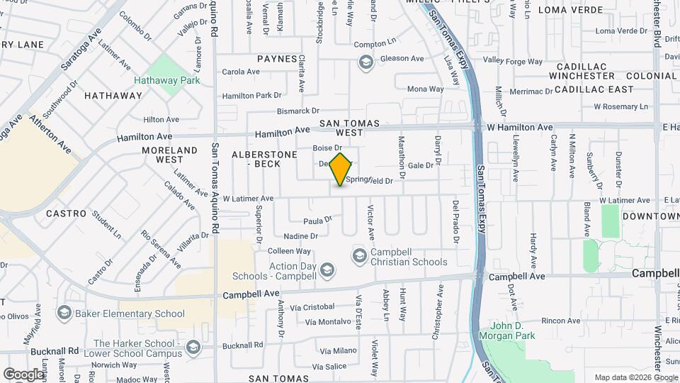 1103 W Latimer Ave Map and Location Details