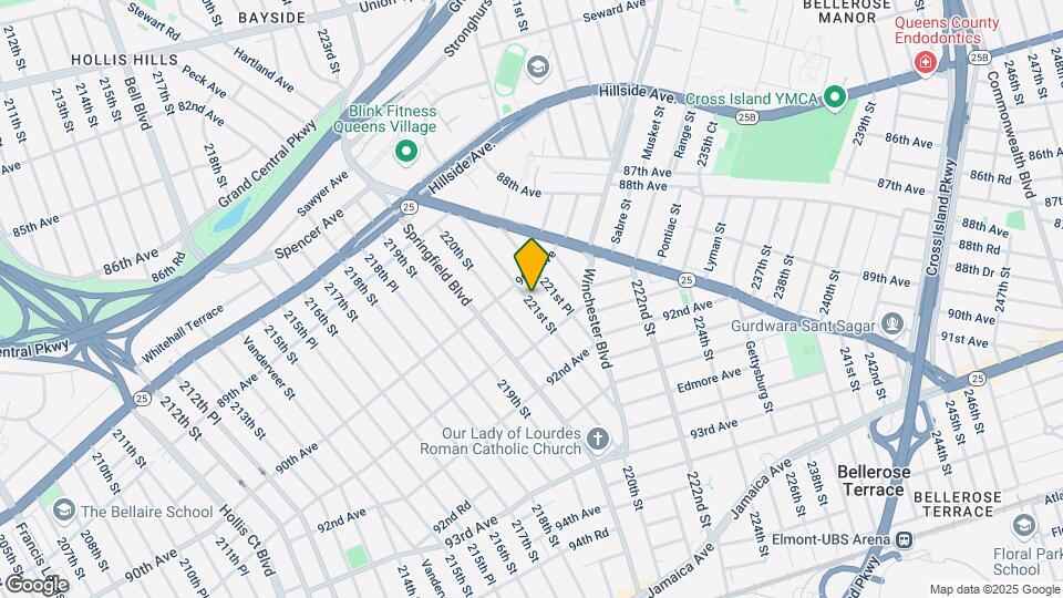 90-21-90221 221st St Map and Location Details