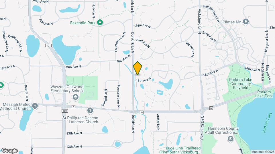 1810 Comstock Ln N Map and Location Details