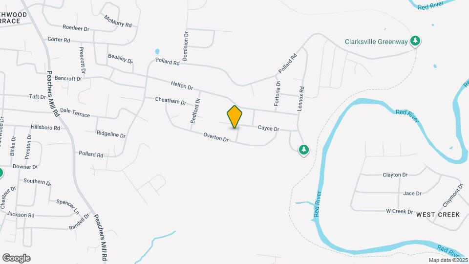 802 Knox Ln Map and Location Details