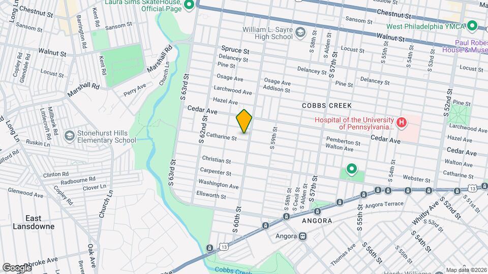 6011 Catharine St Map and Location Details