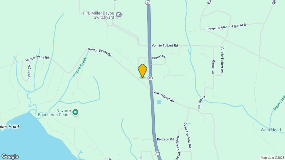 7416 Gordon Evans Rd Map and Location Details