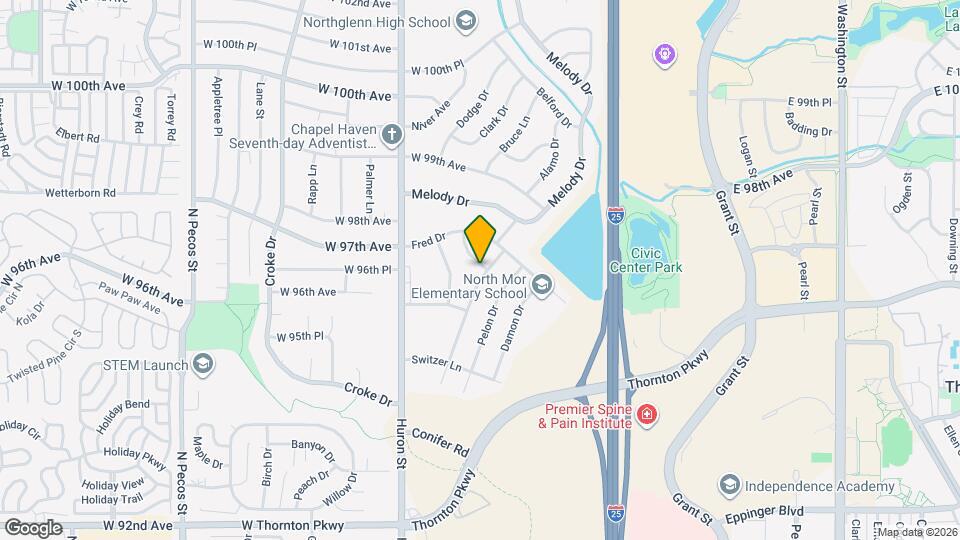 9659 Covey Ct Map and Location Details