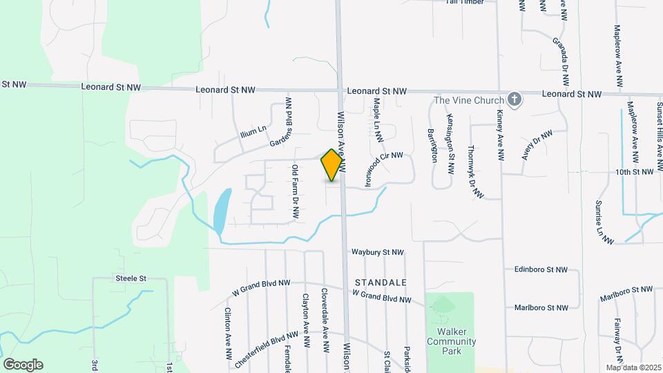 960 Cedar Run Ct NW Map and Location Details