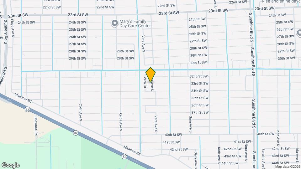 3300 Vera Ave S Map and Location Details