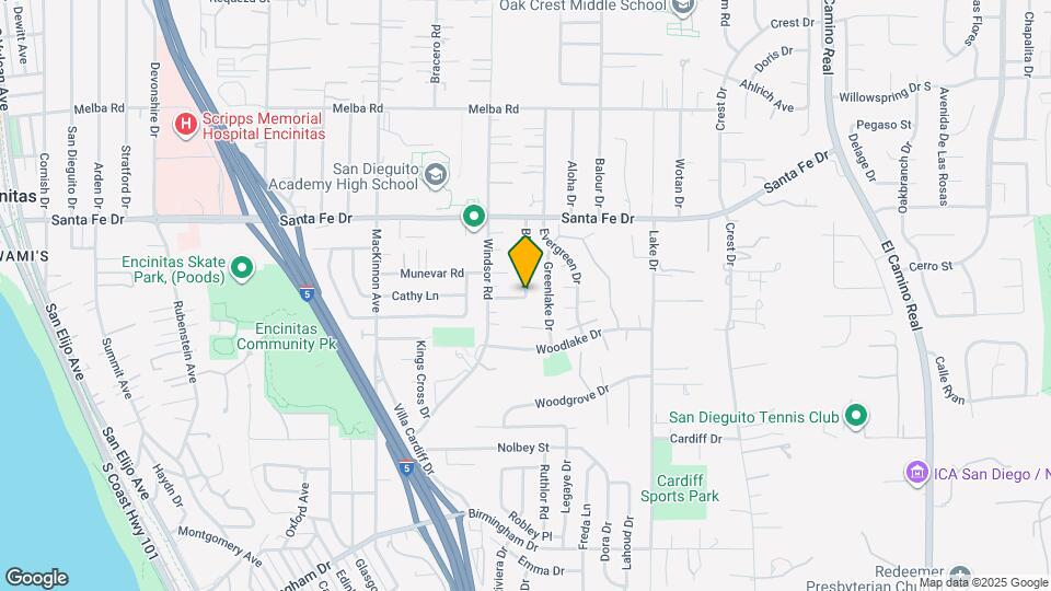 1305 Blue Sky Dr Map and Location Details