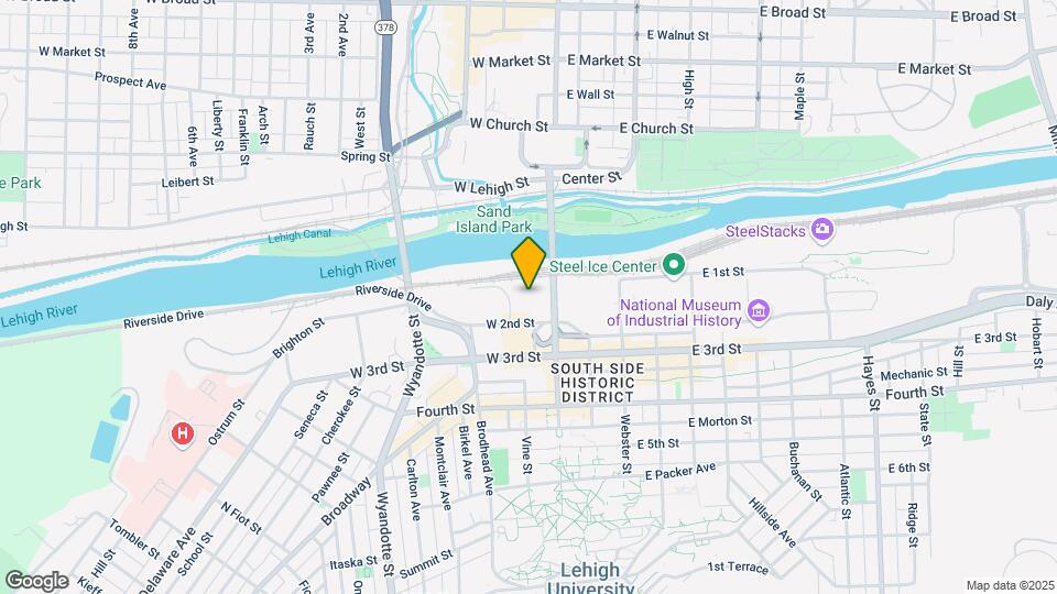 11 W 2nd St, Unit 227 Map and Location Details