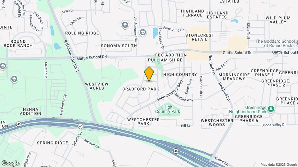 2810 Adelen Ln Map and Location Details