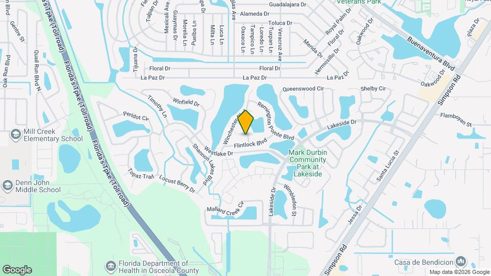 2404 Black Powder Ln Mapa y Detalles de la Ubicación