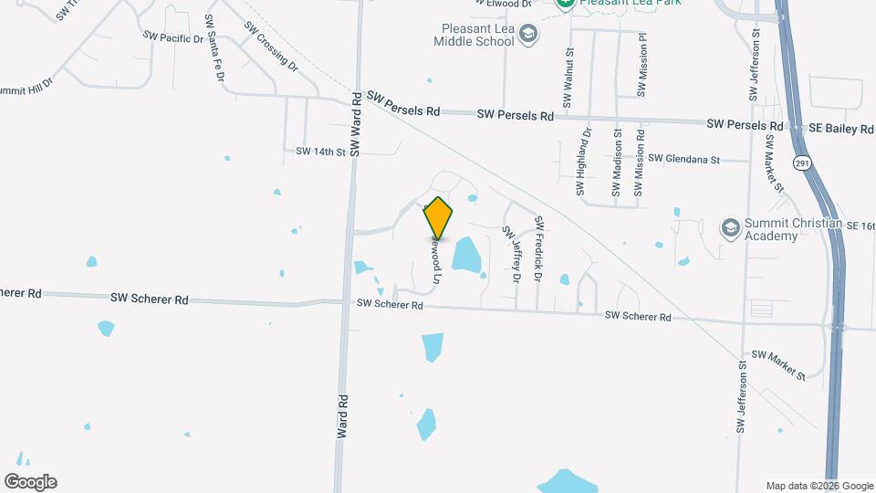 1533 SW Hedgewood Ln Mapa y Detalles de la Ubicación