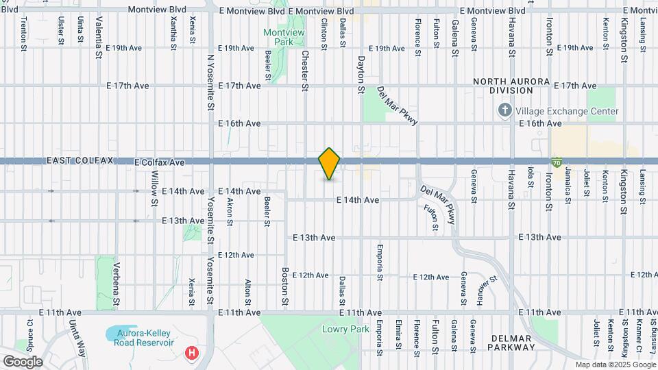 1436 Clinton St Map and Location Details