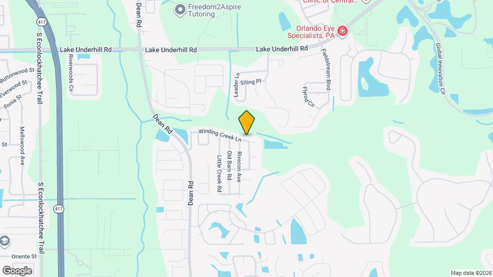 10315 Winding Creek Ln Map and Location Details