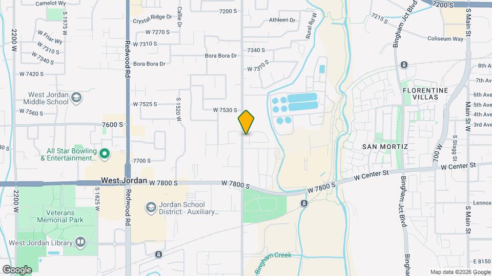 7646 S Waverly Hls Ln Map and Location Details