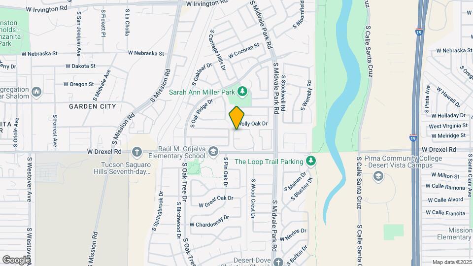 1715 W Midvale Village Dr Map and Location Details