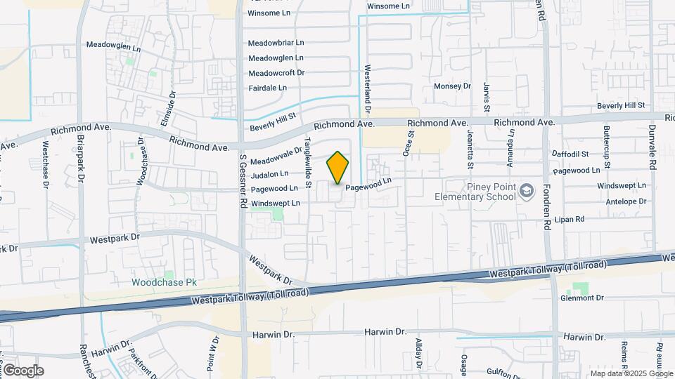 9522 Pagewood Ln Map and Location Details