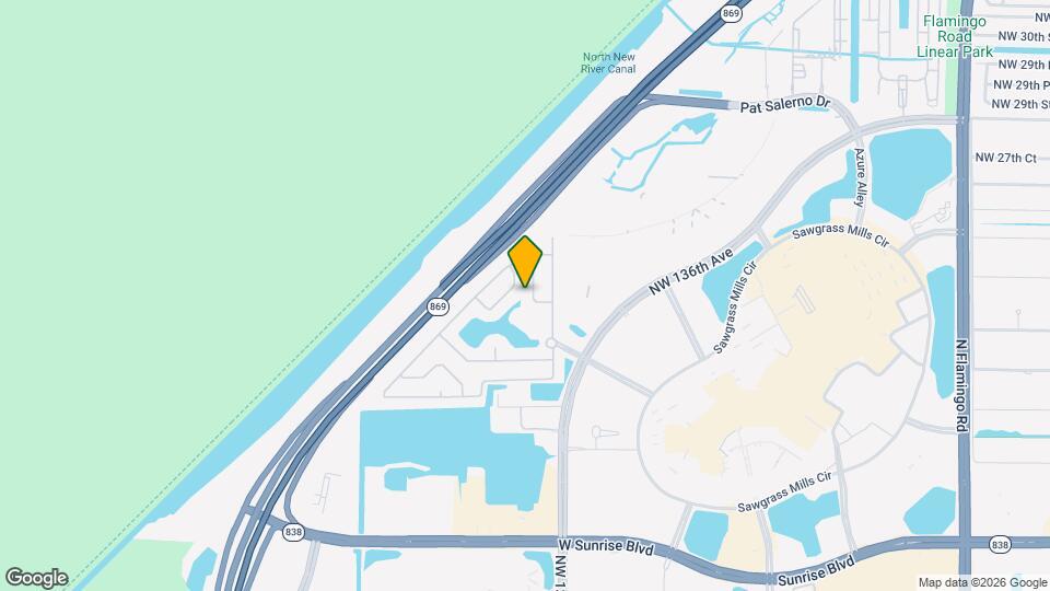 2365 NW 137th Terrace Map and Location Details