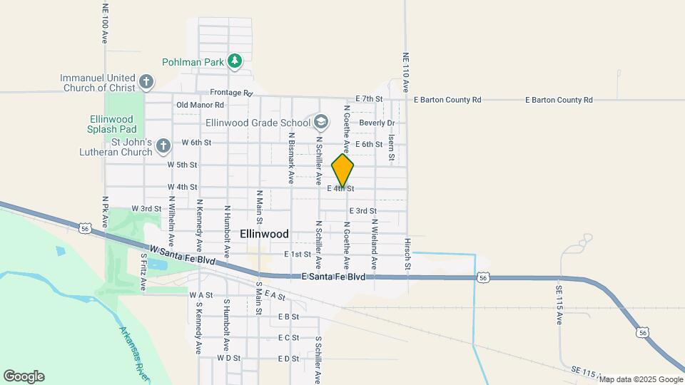 310 N Goethe Ave Map and Location Details