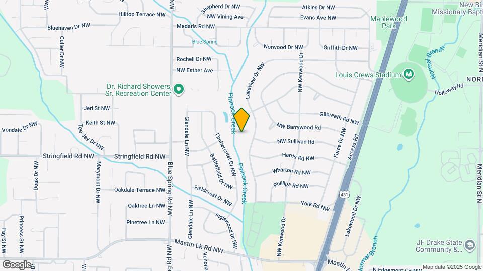 2313 Lynn Rd NW Map and Location Details