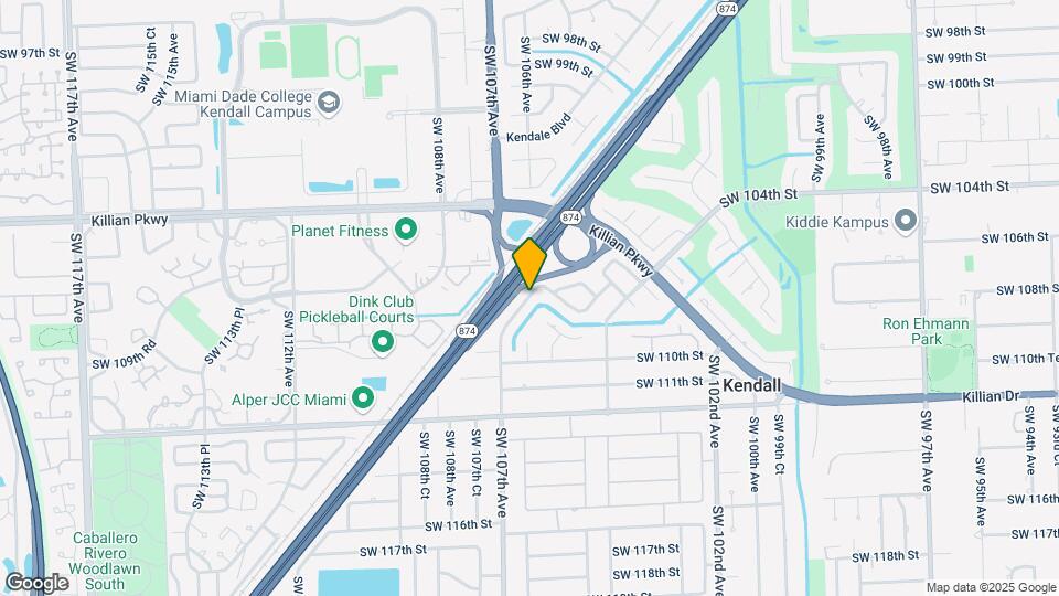 10901 SW 107th Ave Map and Location Details