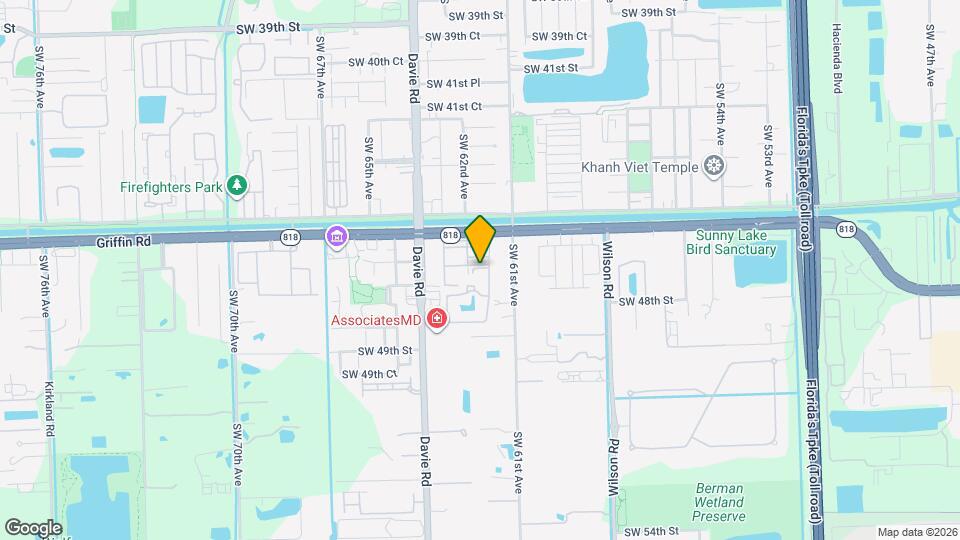 4725 SW 62nd Ave Map and Location Details