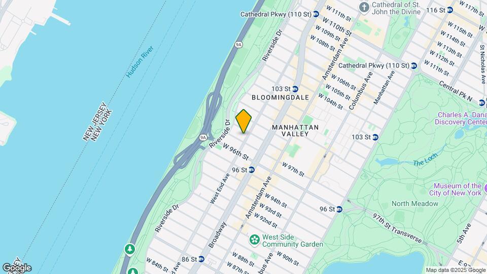 771 W End Ave Mapa y Detalles de la Ubicación