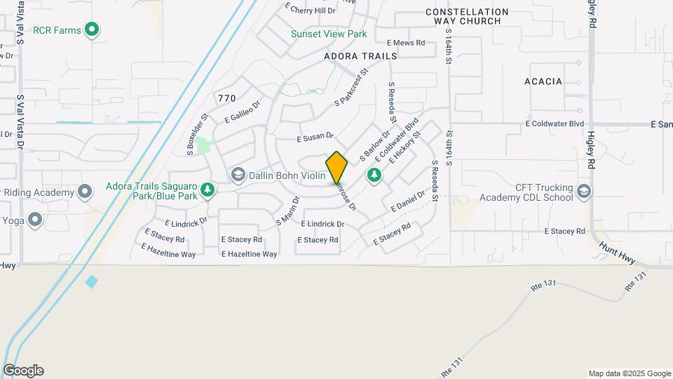 2465 E Flintlock Dr Map and Location Details