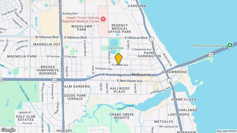 533 E Lincoln Ave Map and Location Details